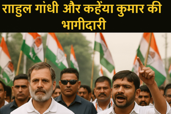 कांग्रेस की 'पलायन रोको, नौकरी दो' पदयात्रा में राहुल गांधी और कन्हैया कुमार की भागीदारी राहुल गांधी ने बेगूसराय में कांग्रेस की 'पलायन रोको, नौकरी दो' पदयात्रा में भाग लिया,